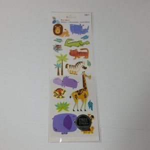 Wild Animals Stickers Scrapbook 2 Sheets